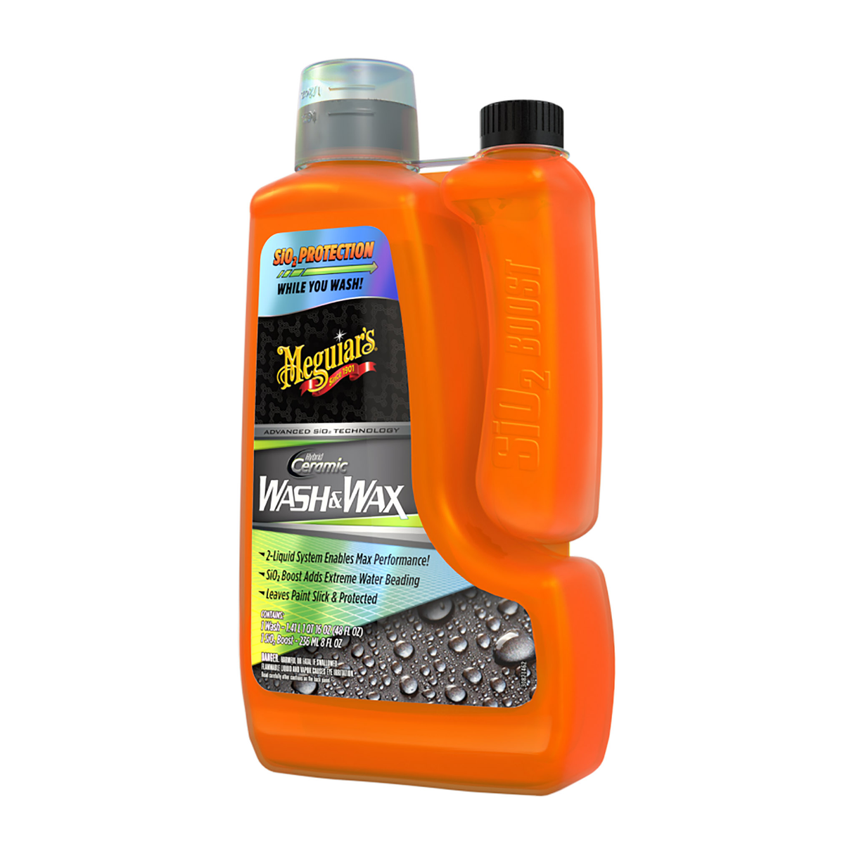 Bilschampo Meguiars Hybrid Ceramic Wash & Wax, 1400 ml, Endast Schampo