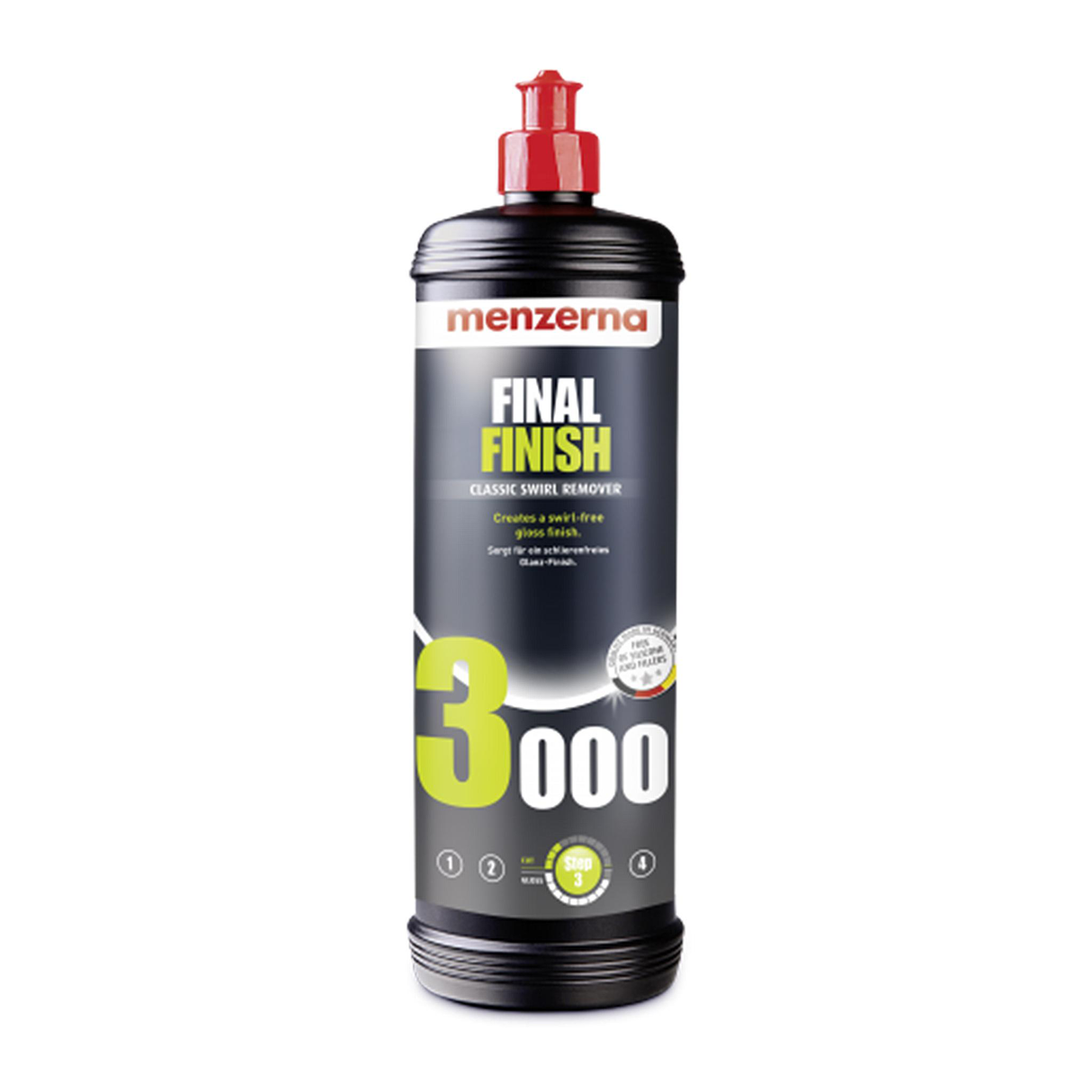 Polermedel Menzerna Final Finish 3000 - Finishing, 1000 ml