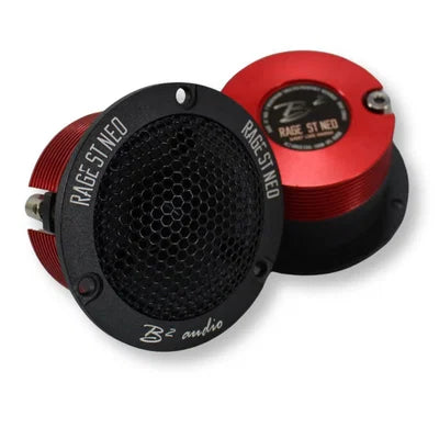B2 Audio RAGE-serien, par 1" neodymdiskanter, 4 ohm, 75 Watt RMS, ytterdiameter 2,95" – RAGE ST NEO.