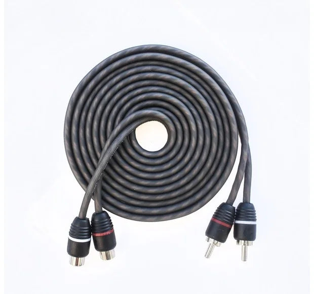 4Connect STAGE1 RCA-förlängning 2,0 m – 2-kanals lågnivåkabel