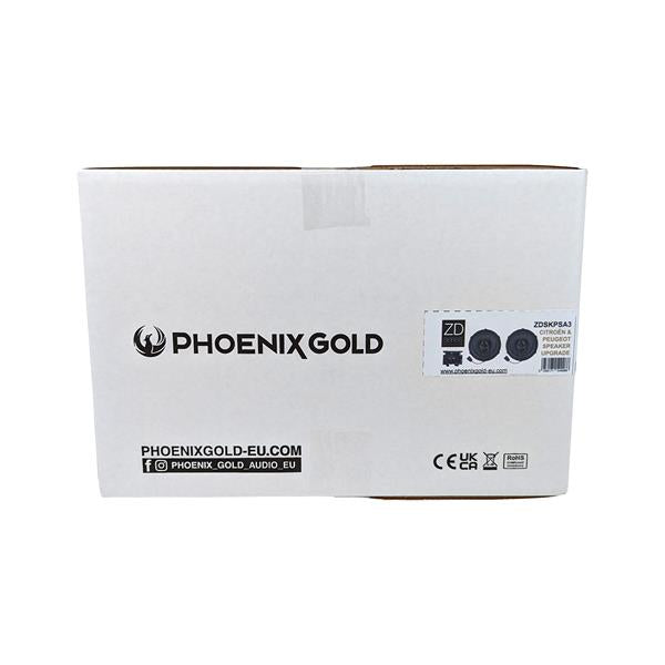 Phoenix Gold ZDSKPSA3 – Citroën/Peugeot 6,5-tums 2-vägs koaxialhögtalare, 100 W