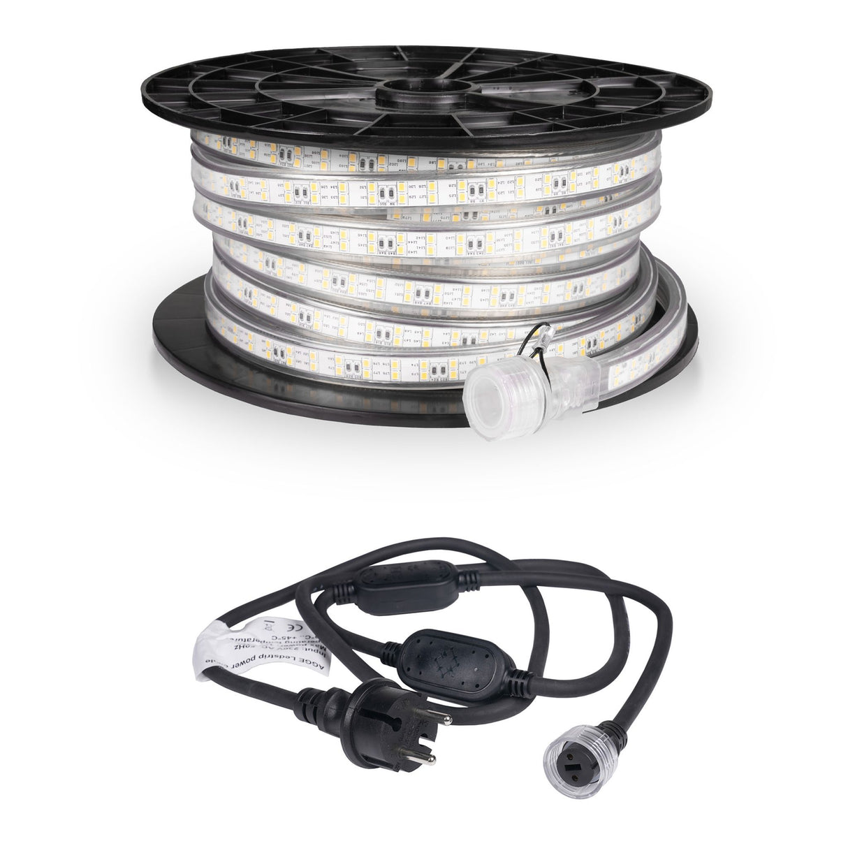 LED-list AGGE 230V - 1500 lm/m, 15 m, 1 st + Nätsladd