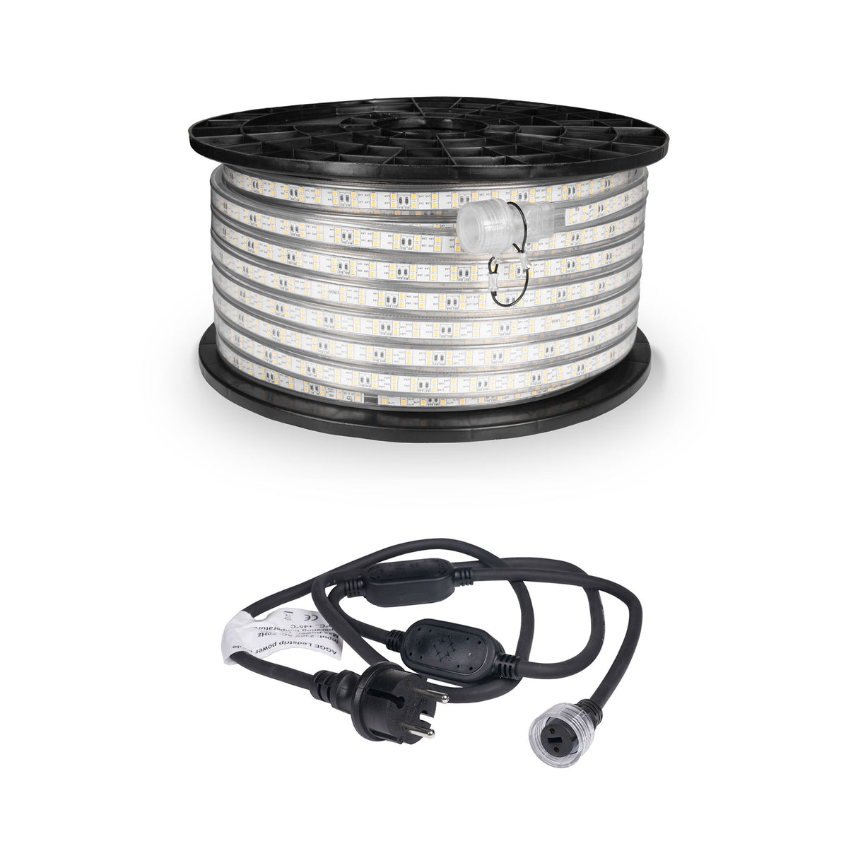 LED-list AGGE 230V - 1500 lm/m, 50 m, 1 st + Nätsladd