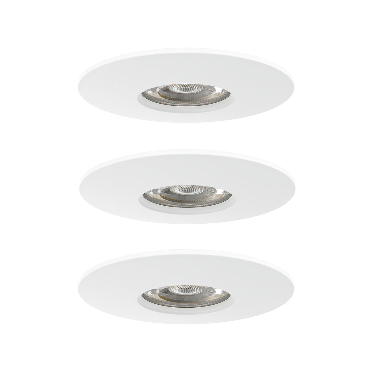 Downlight set Airam Skye Fix, IP44 / 5W, 3 st, 4000K