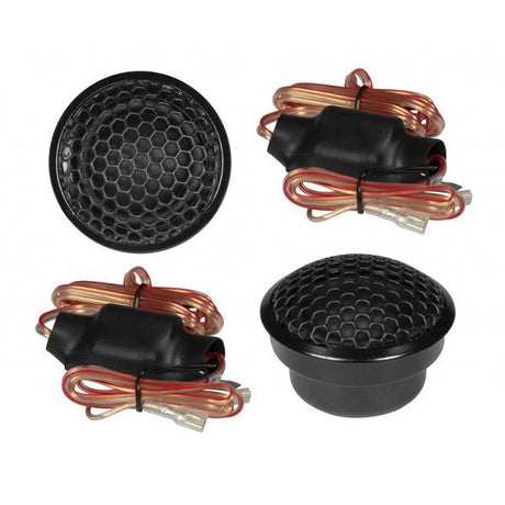 Hifonics ZX6.2T 25 mm silk dome-diskanter med filter