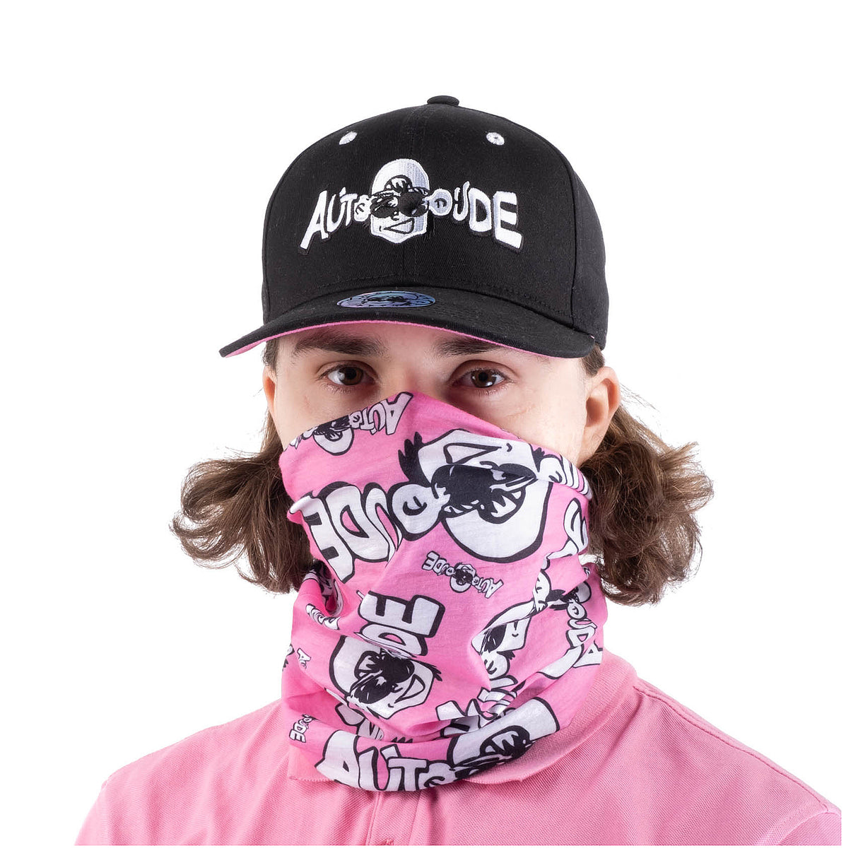 AUTODUDE Tube / Headwear - GRATIS vid order över 500 kr, Rosa