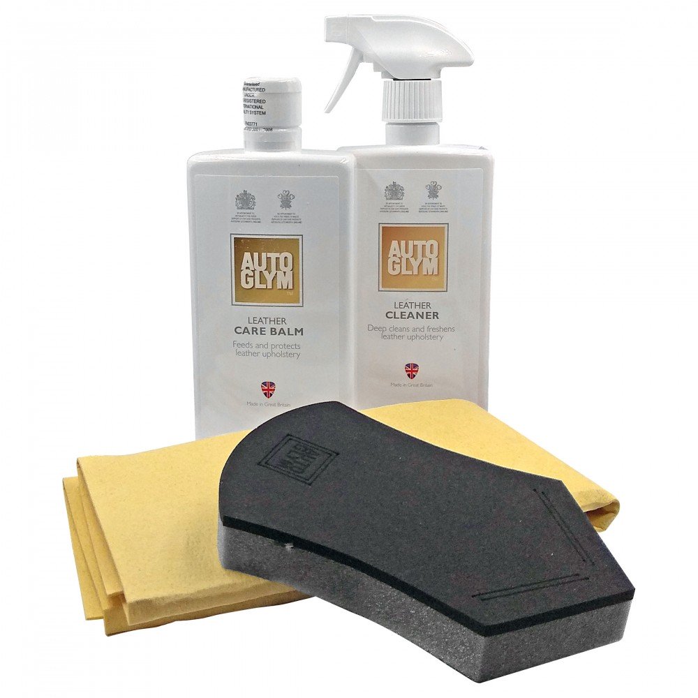 Läderbehandlingspaket Autoglym Leather Clean & Protect Complete Kit