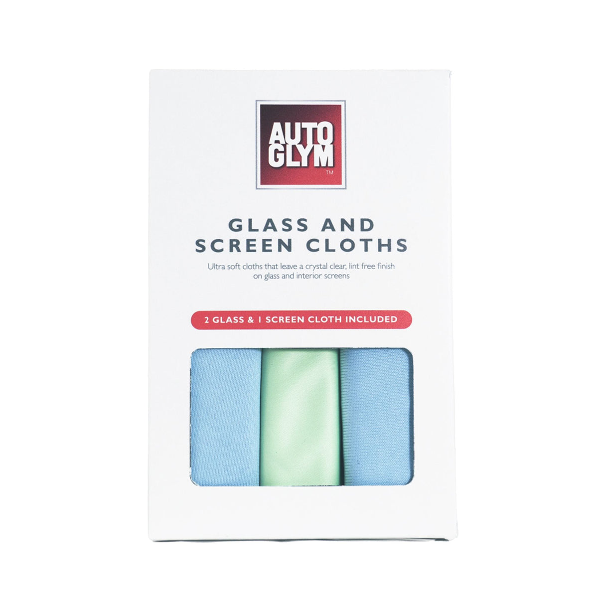 Glastorkduk Autoglym Glass & Screen Cloth, 3 st