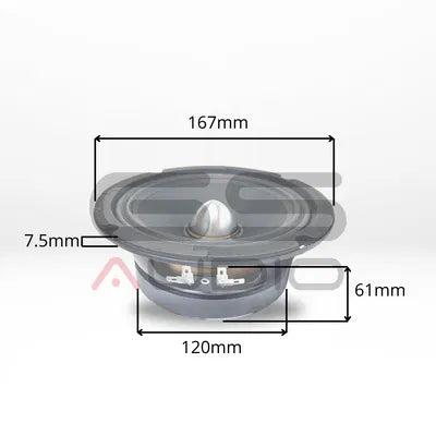GS Audio Platinum FLAT MK2 6.5"