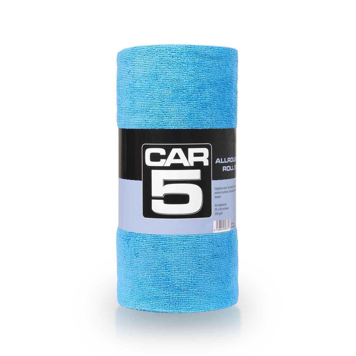 Mikrofiberdukar CAR5 Allround Towel Roll, 50-pack, Endast mikrofiberdukar