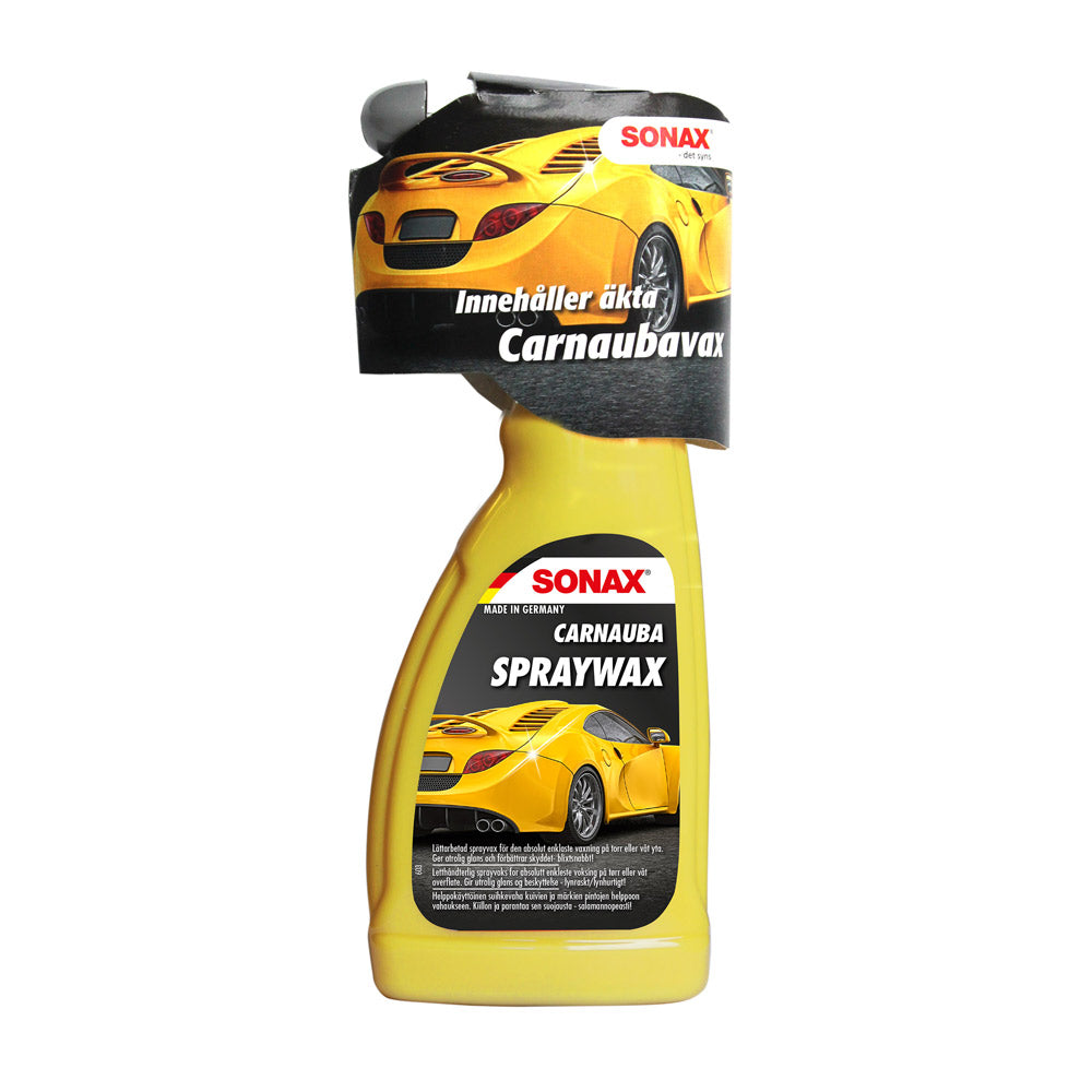 Snabbvax Sonax Carnauba Spraywax, 500 ml