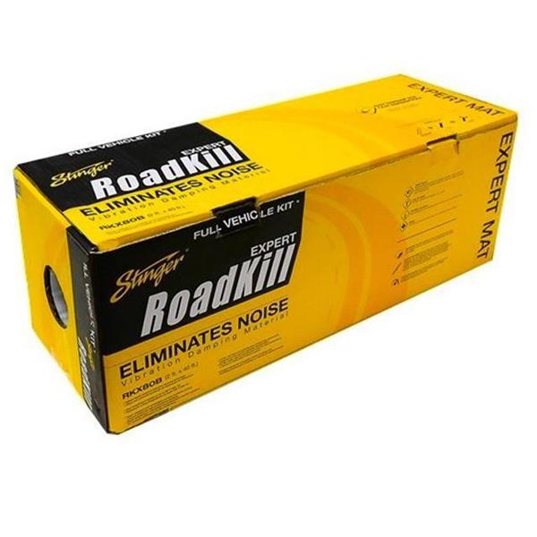 Stinger RoadKill Expert RKX80B svart ljuddämpande folierulle, bulkpaket