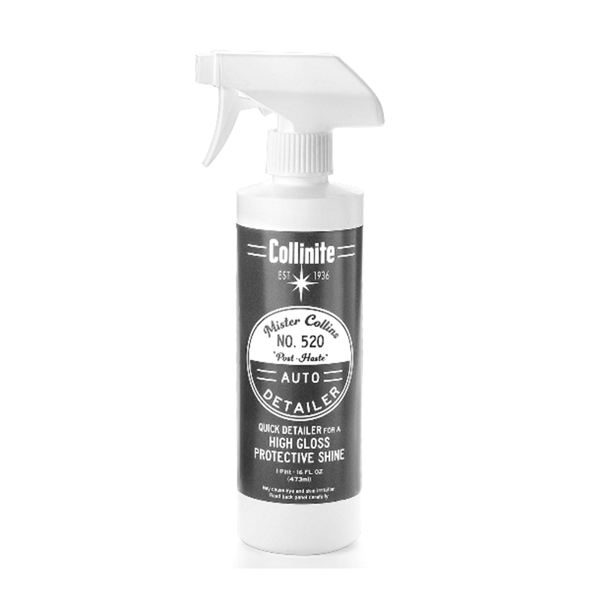 Rengörande snabbvax Collinite 520 Mister Collins Post Haste Detailer, 473 ml, Endast snabbvax