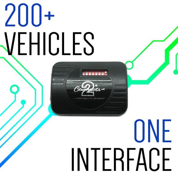Connects2 UNI-SWC.4 universellt CAN-bus rattkontrollinterface
