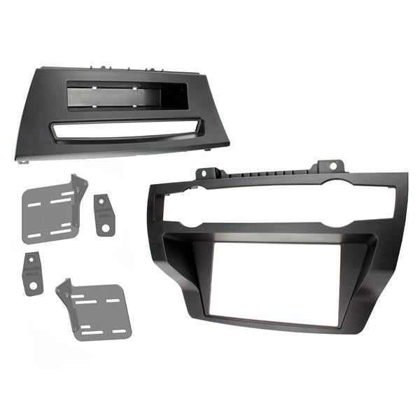 Connects2 CT23BM19 mattsvart 2-DIN stereoram för BMW X5 E70 och X6 E71