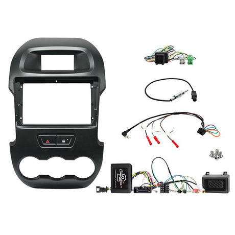 Connects2 CTK9FD01 komplett 9-tums installationskit för Ford Ranger och F-250