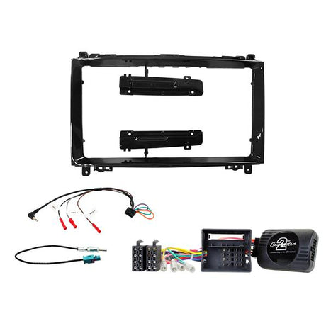 Connects2 CTK9MB01 komplett 9-tums installationskit för Mercedes-Benz