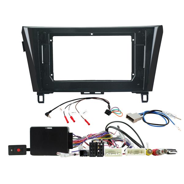 Connects2 CTK9NS02 komplett 9-tums installationskit för Nissan Navara 2015–2019