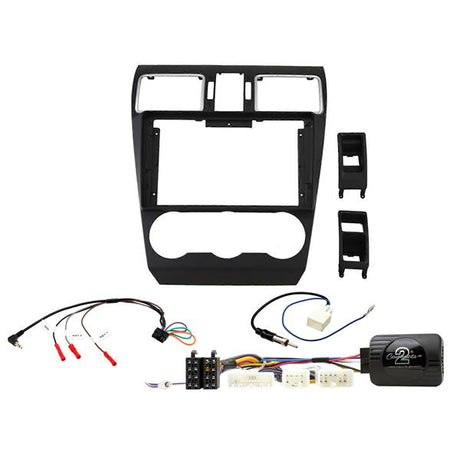 Connects2 CTK9SU01 komplett 9-tums installationskit för Subaru Forester 2013–2019