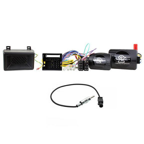 Connects2 CTSBM009.2AA BMW rattstyrnings- och varningstonsinterface med antennadapter