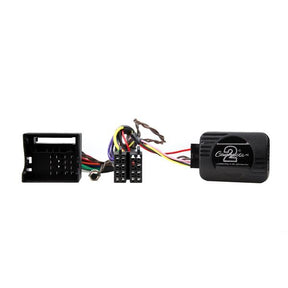 Connects2 CTSBM011.2 rattstyrningsinterface med slutstegsretention för BMW Mini R53