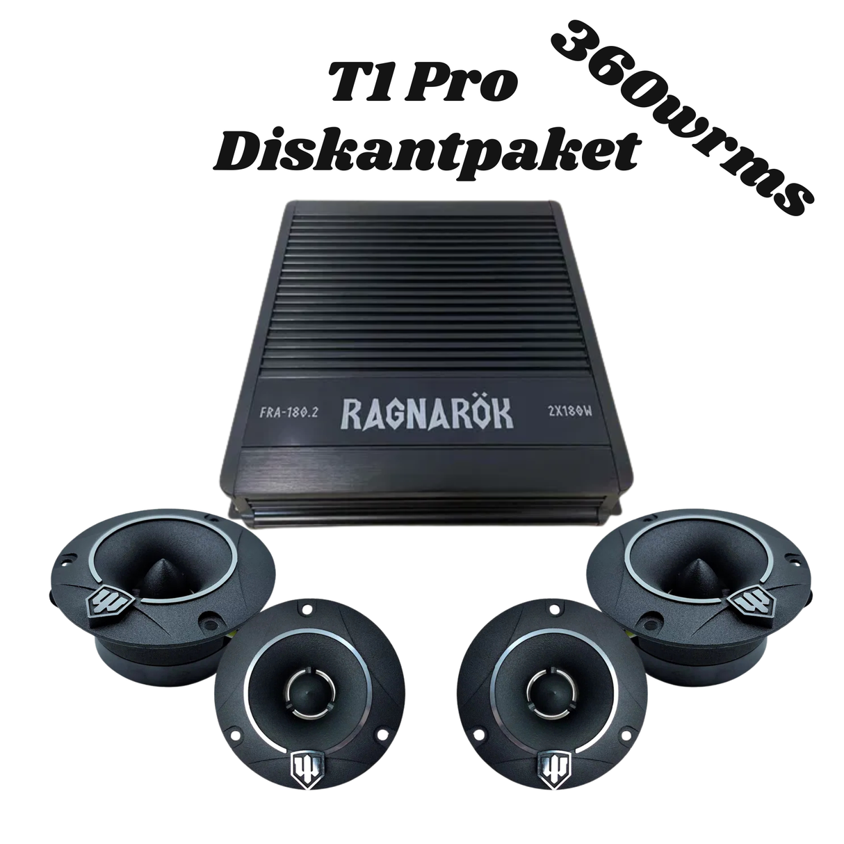 Diskantpaket TT T1PRO 360WRMS