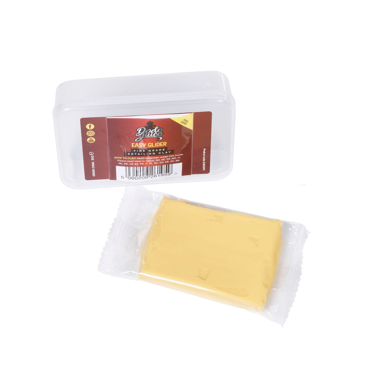 Rengöringslera Dodo Juice Easy Glider, 1 st / 50 g