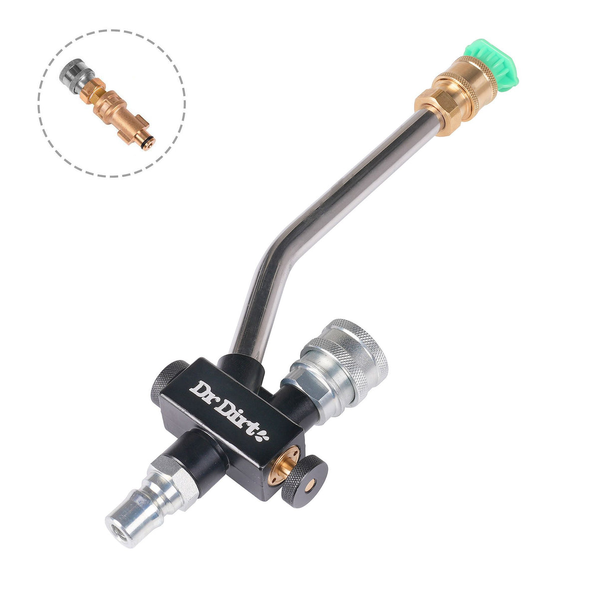 Spollans Dr Dirt Dual Valve G3, SnapLock, Bosch