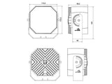 OPTIBEAM OctaX 4.0, LED-arbetsbelysning, DT