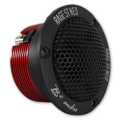 B2 Audio RAGE-serien, par 1" neodymdiskanter, 4 ohm, 75 Watt RMS, ytterdiameter 2,95" – RAGE ST NEO.
