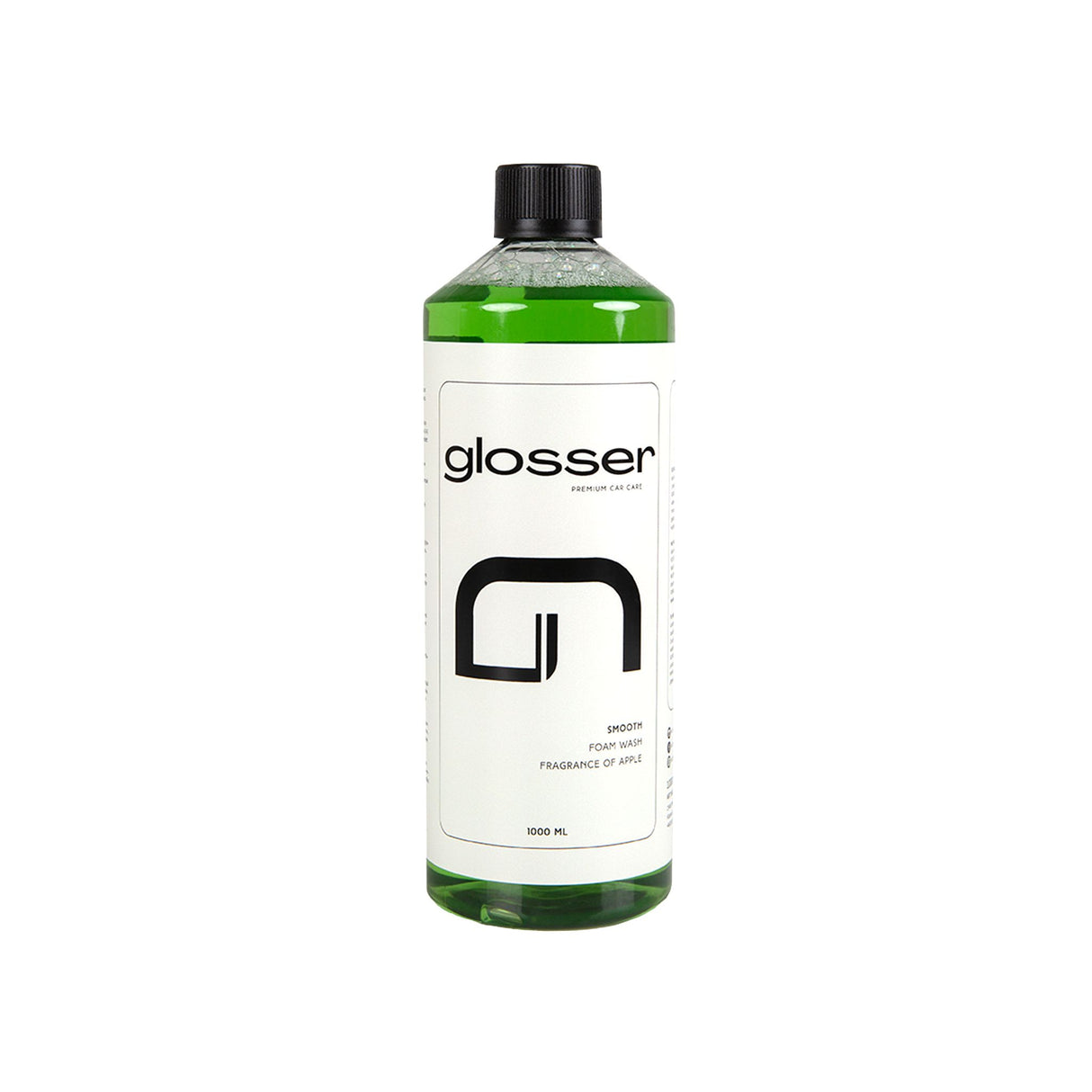 Bilschampo Glosser Smooth Foam Wash, 1000 ml, Äpple