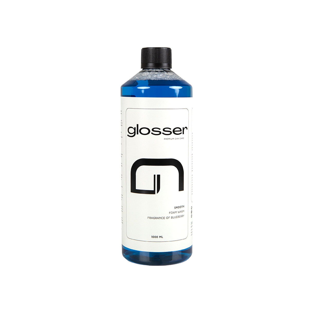 Bilschampo Glosser Smooth Foam Wash, 1000 ml, Blåbär