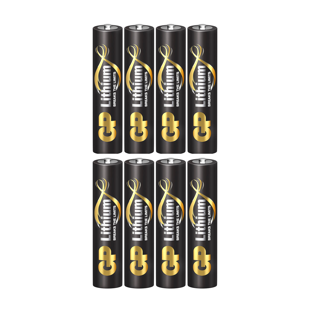 AAA-batteri GP Lithium, 8 st