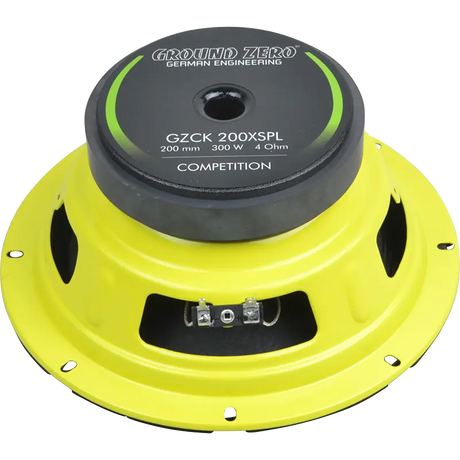 Ground Zero GZCK 200XSPL – baksida och magnet