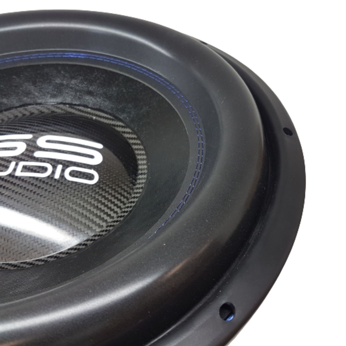 GS Audio Gold 15 D1 subwoofer – kon och kolfiberdammskydd