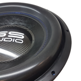 GS Audio Gold 15 D1 subwoofer – kon och kolfiberdammskydd