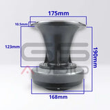 GS Audio DR76 med H123-horn – kraftfull kompressionsdriver för höga ljudnivåer