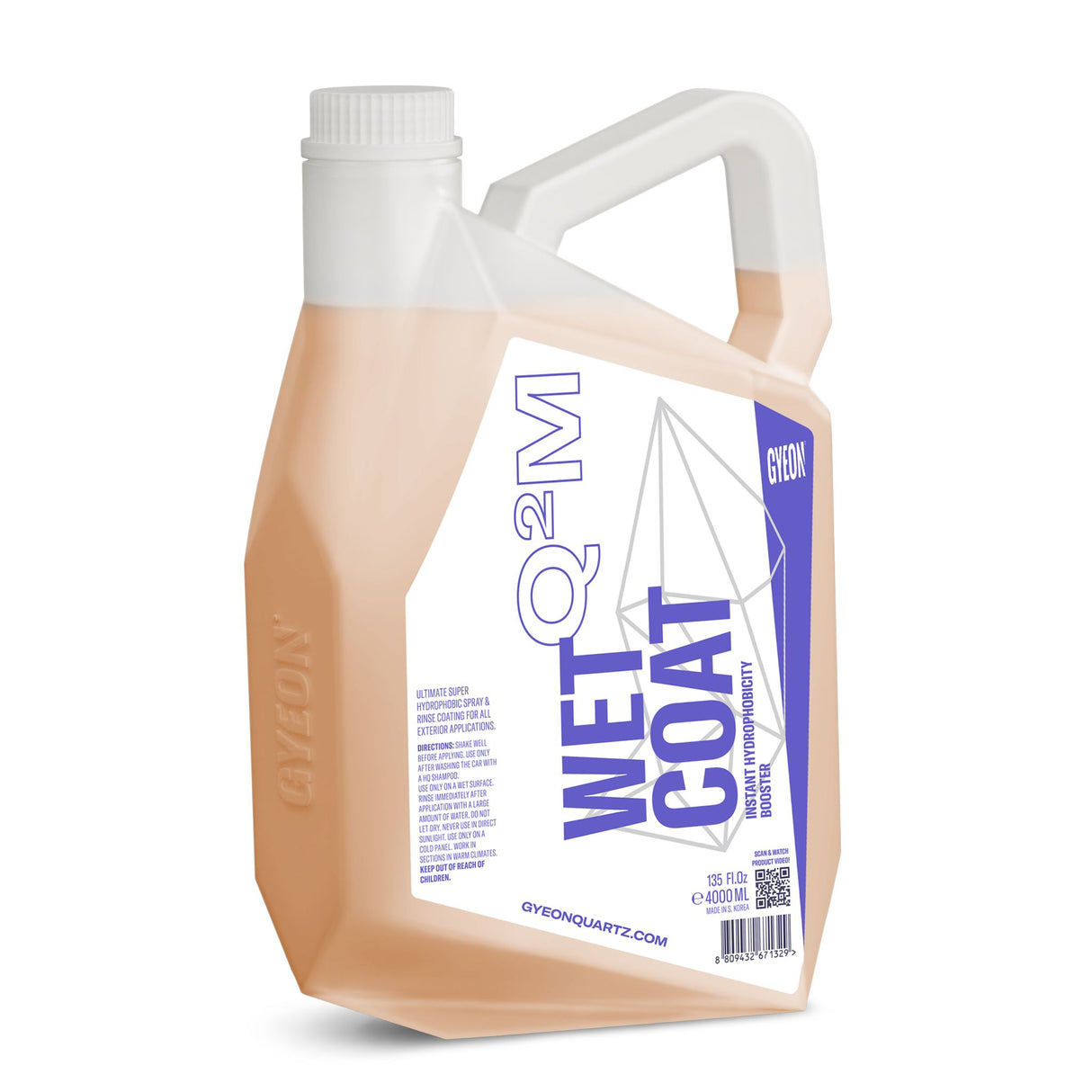 Snabbförsegling Gyeon Q²M WetCoat, 4000 ml / Dunk