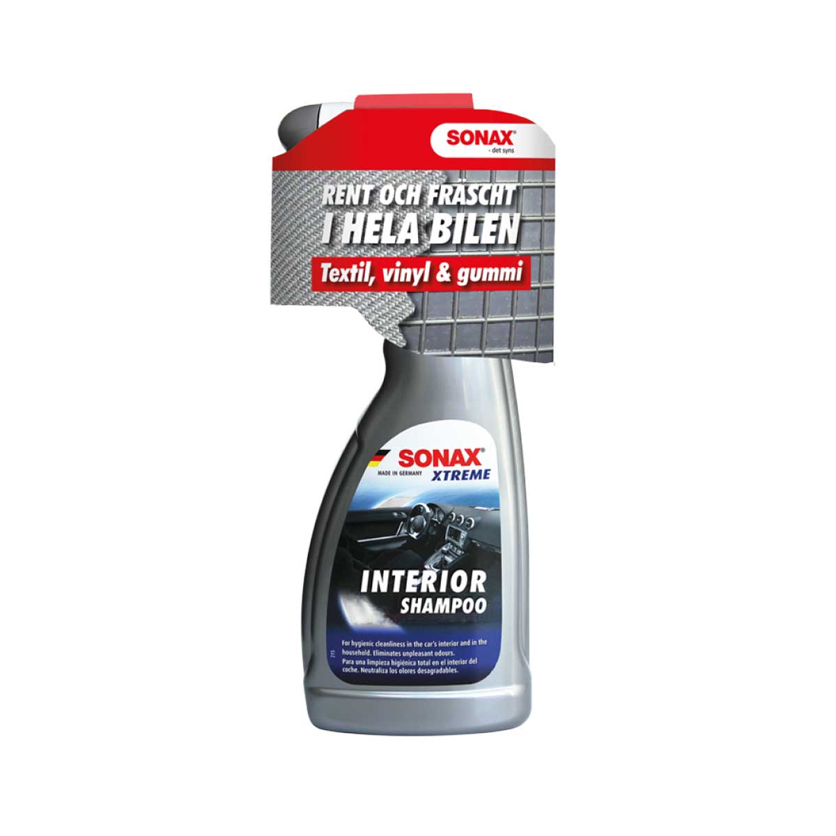 Interiörrengöring Sonax Xtreme Interior Shampoo, 500 ml