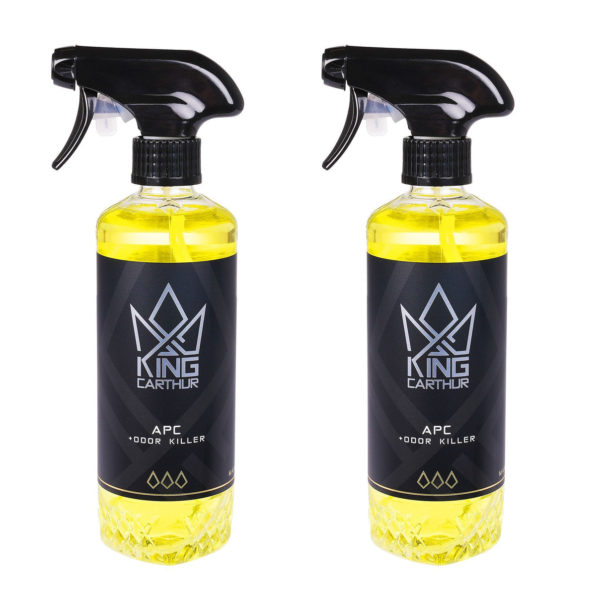 Interiörrengöring King Carthur APC + Odor Killer Mango, 2 x 500 ml