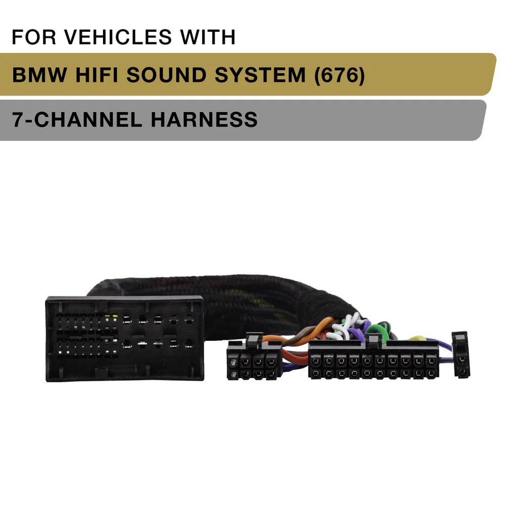 Phoenix Gold ZDC-BMW1 – 30 cm Plug & Play-kablage för BMW HiFi 676