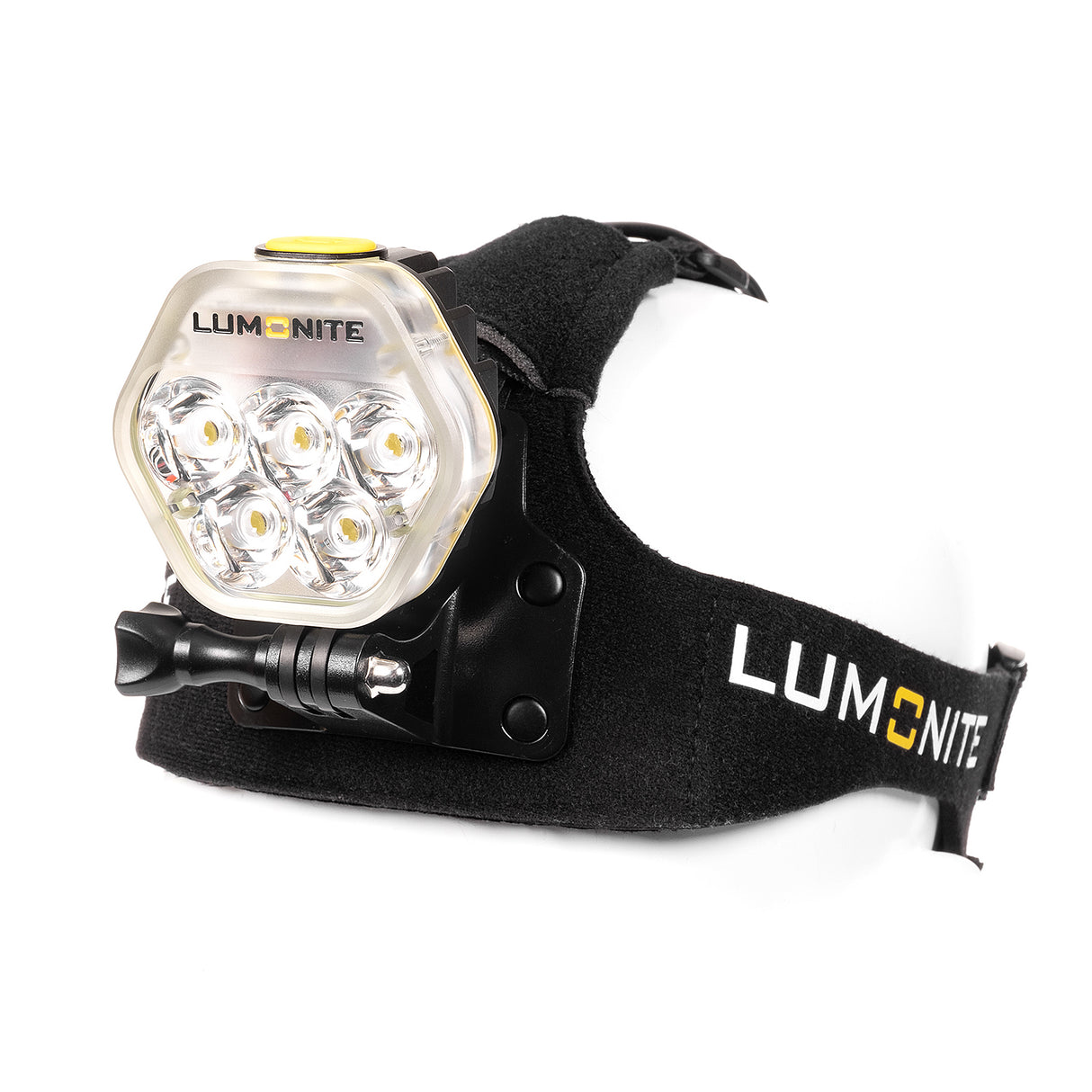 Pannlampa LUMONITE® Navigator (v.2), 4195 lm, Basic-paket (lampa, batteri, laddare, pannband)