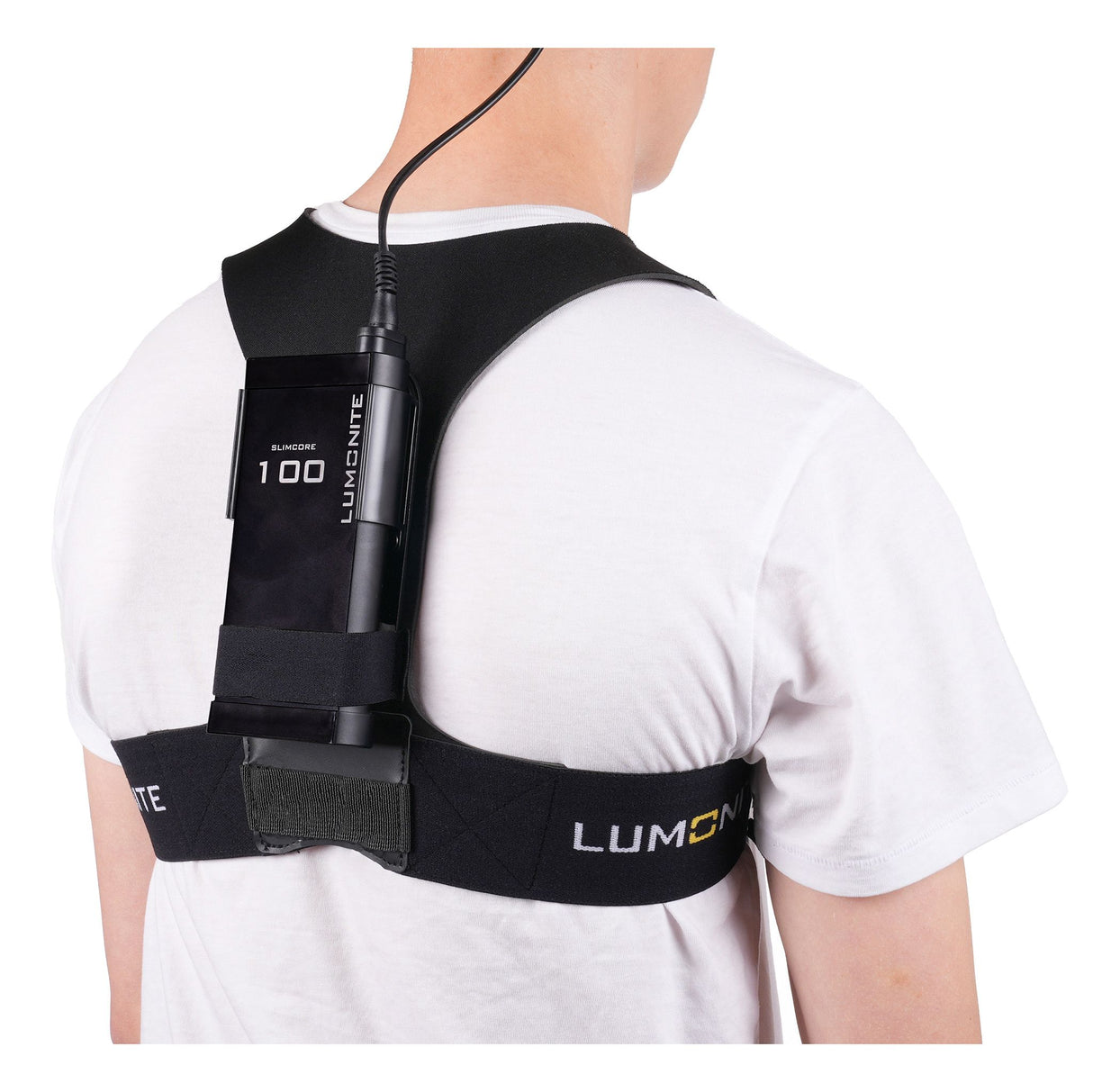 Batteriväst LUMONITE® Slimvest V2, One size, Endast väst