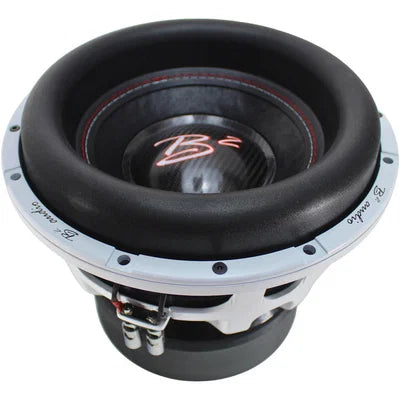 B2 Audio RAGE-serien V4 12" subwoofer, 2000 Watt RMS, Dual 1 Ohm, 3" talspole.
