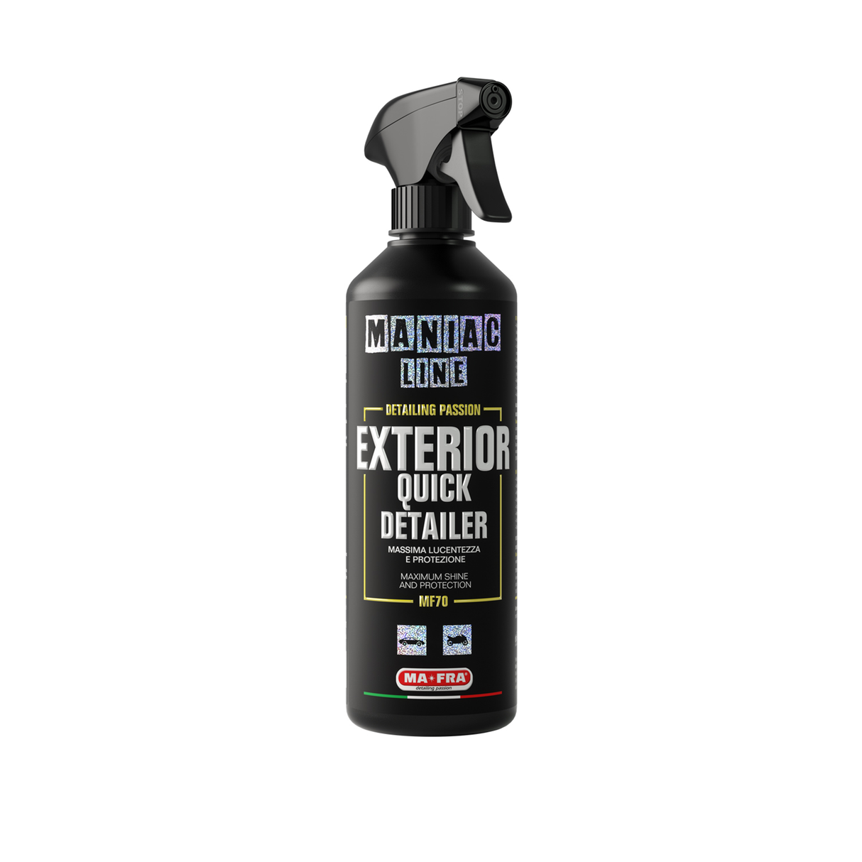 Rengörande Snabbvax Mafra Maniac Exterior Quick Detailer, 500 ml