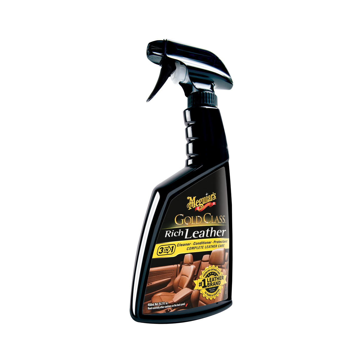 Läderrengöring Meguiars Gold Class Rich Leather Spray, 450 ml