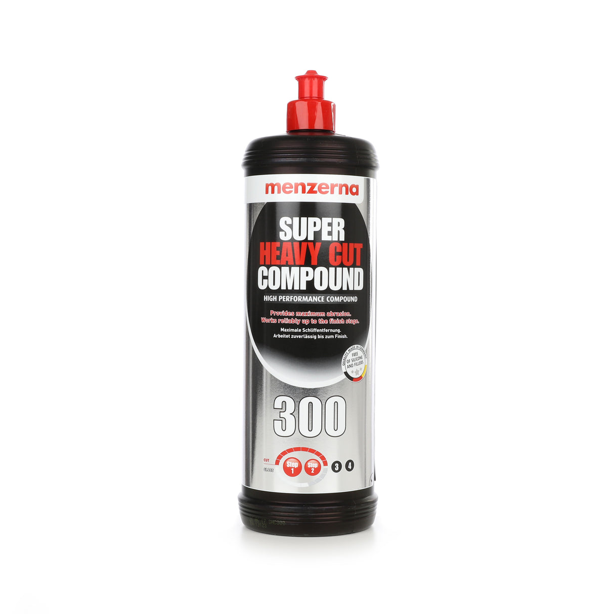 Polermedel Menzerna Super Heavy Cut 300, Grovrubbing, 1000 ml