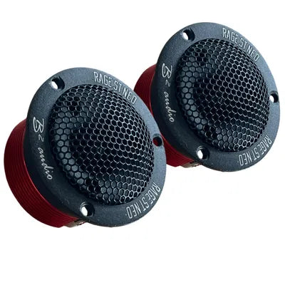 B2 Audio RAGE-serien, par 1" neodymdiskanter, 4 ohm, 75 Watt RMS, ytterdiameter 2,95" – RAGE ST NEO.