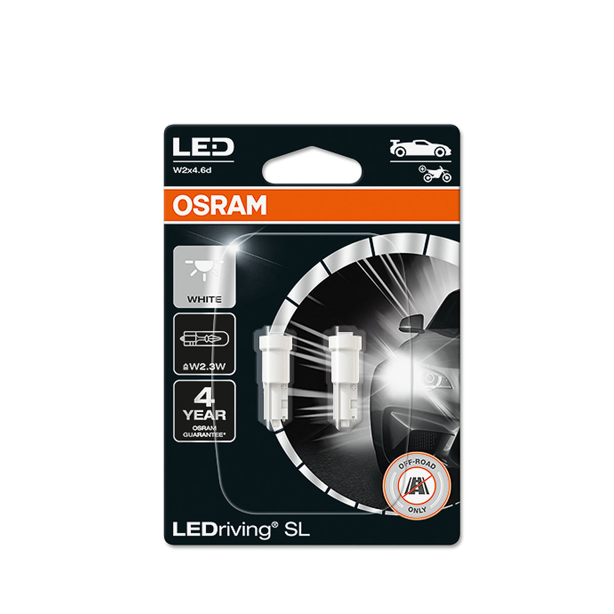 LED-konvertering OSRAM LEDriving SL, 6000K, W2.3W