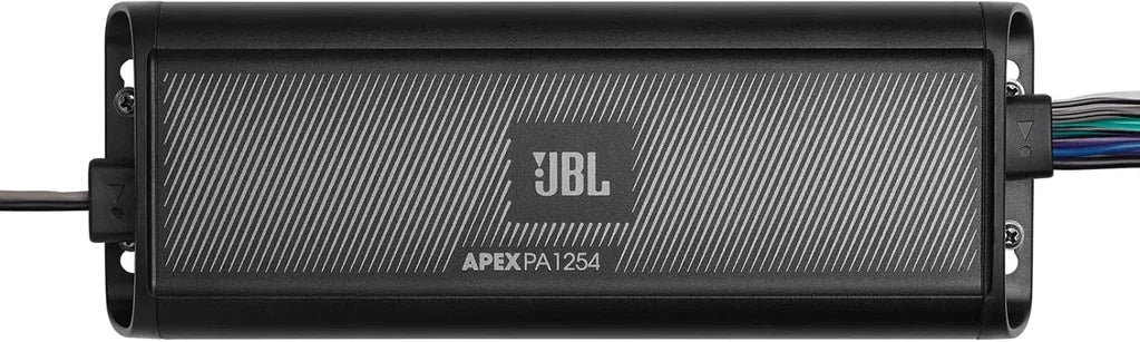 JBL Apex PA1254 – 4-kanals powersports-slutsteg, 4 x 125W RMS